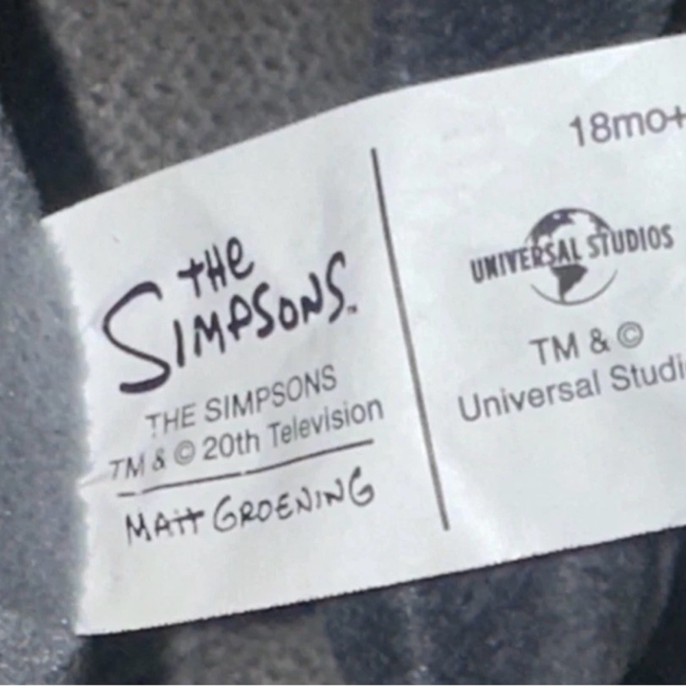 2 Simpsons Pets Plush Stuffed Universal Studios Snowball & Santa's Little Helper - Picture 5 of 9